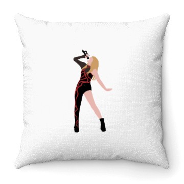 Discover Eras tour reputation Throw Pillows