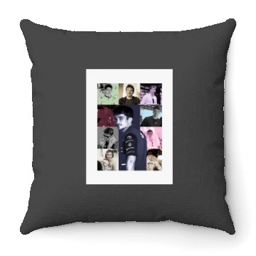 Discover charles leclerc eras tour Throw Pillows