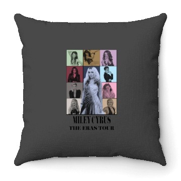 Discover Miley Cyrus Eras Tour Throw Pillows