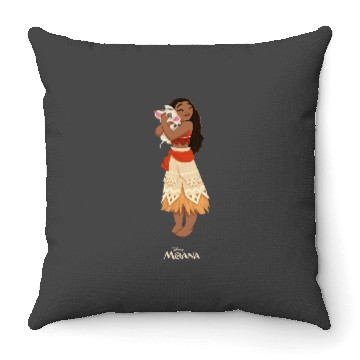 Discover Disney Moana and Pua Throw Pillows