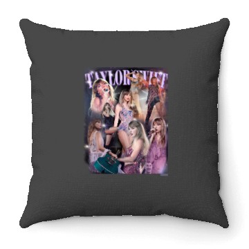 Discover Eras Tour sweatshirt Relaxed Fit Throw Pillows