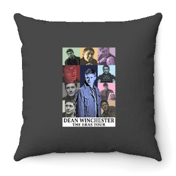 Discover Dean Winchester Eras Tour Essential Throw Pillows