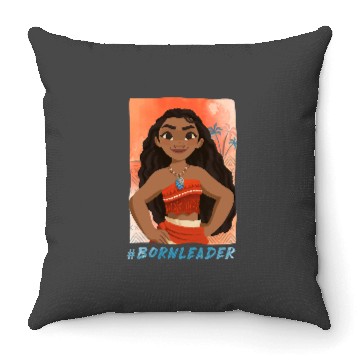 Discover Disney Moana BornLeader Throw Pillows