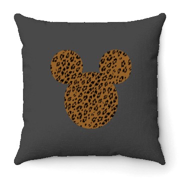 Discover Disney Mickey And Friends Mickey Mouse Cheetah Print Throw Pillows