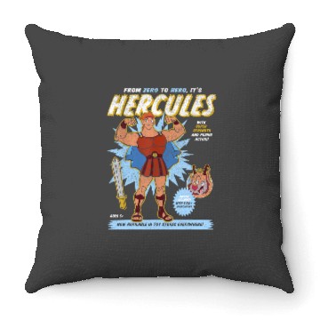 Discover Vintage Hercules  Throw Pillows, Disney Hercules Megara