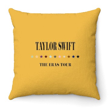 Discover Eras Tour Throw Pillows