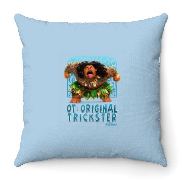 Discover Disney Moana Maui Ot Original Trickster Big Ches Throw Pillows
