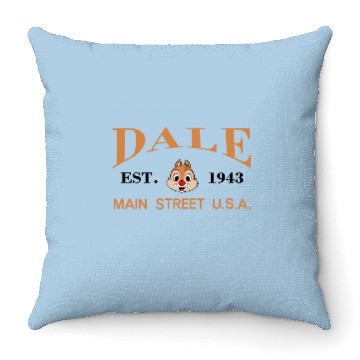 Discover Disney Dale Embroidered Throw Pillows