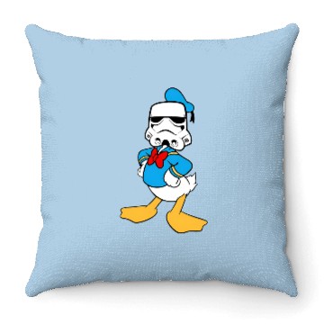 Discover Disney Donald Duck Star Wars Stormtrooper Throw Pillows