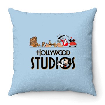 Discover Disney Hollywood Studios Throw Pillows