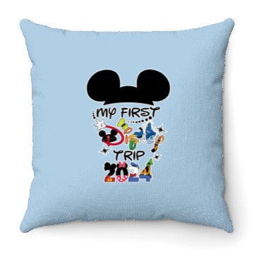 Discover Disney Trip Throw Pillows, Mickey Throw Pillows, Mickey Ears, Disney Mickey Throw Pillows