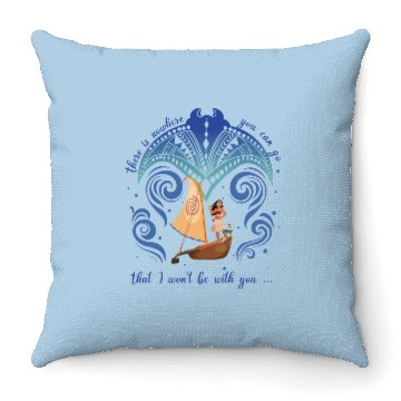 Discover Disney Moana & Grandma Tala Throw Pillows