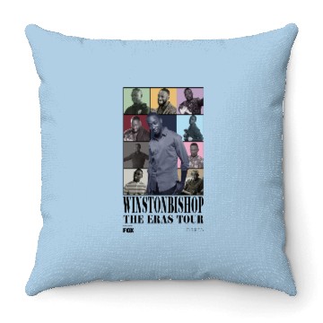 Discover Winston Bishop Eras Tour Throw Pillows | New Girl Throw Pillows