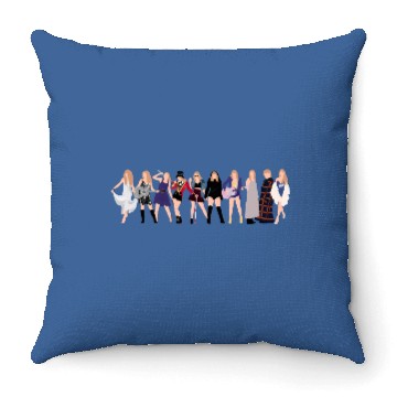 Discover Tay.lor S.wi.ft ERA's Tour Reading Throw Pillows