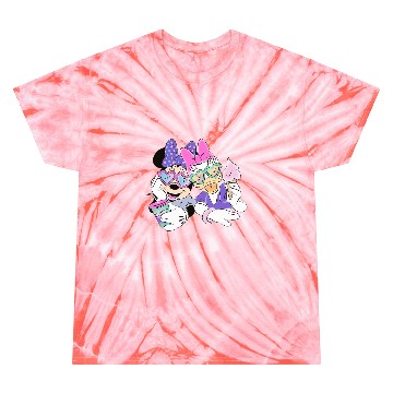 Discover Disney Minnie Mouse and Daisy Blue Small Tie Dye T-Shirts