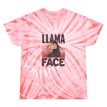 Discover Disney Emperors New Groove Kuzco Llama Face Tie Dye T-Shirts