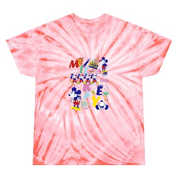 Discover Disney Mickey Mouse Vintages Never Bored Tie Dye T-Shirts
