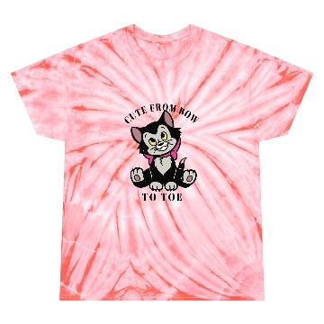 Discover Disney Pinocchio Figaro Cute From Bow To Toe Tie Dye T-Shirts