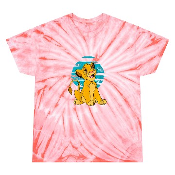 Discover womens disney lion king young simba happy blue Tie Dye T-Shirts