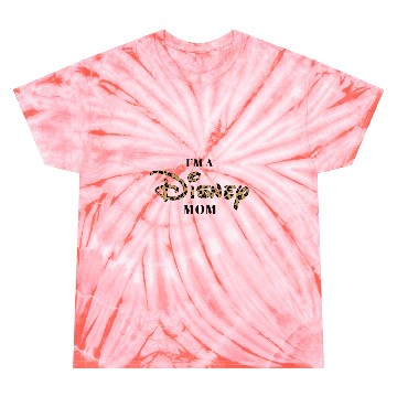 Discover disney im a disney mom cheetah text long sleeve Tie Dye T-Shirts