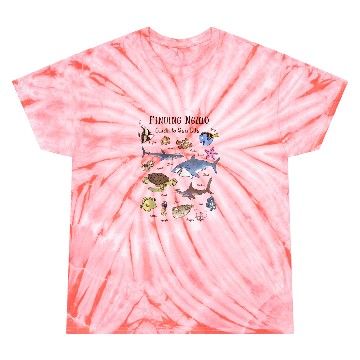 Discover Disneys Pixars finding nemo guide to sea life Tie Dye T-Shirts