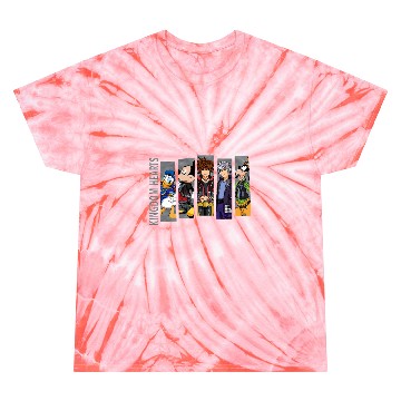 Discover Disneys kingdom hearts iii Mickeys mouse characters Tie Dye T-Shirts