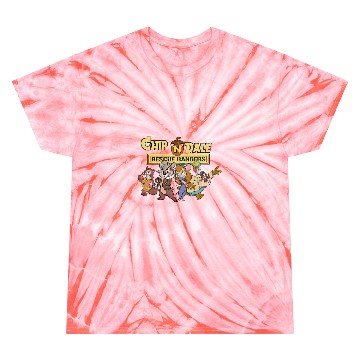 Discover Disneys chip n dale goofy group rescue Tie Dye T-Shirts