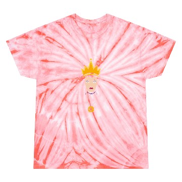 Discover Disneys Villains Evil Queen Big Face Tie Dye T-Shirts