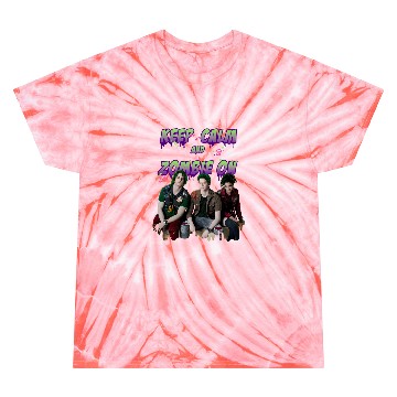 Discover Disneys channel zombies 2 keep calm and zombie on Tie Dye T-Shirts