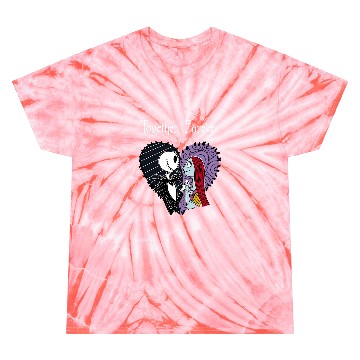 Discover Disneys nightmare bee christmas jack sally toger Tie Dye T-Shirts