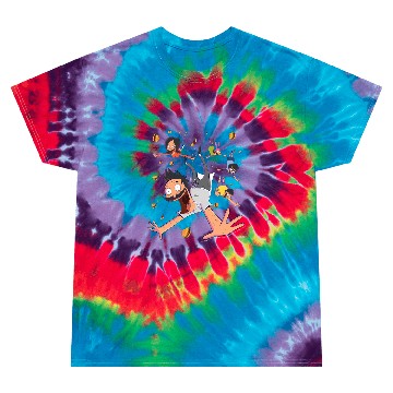 Discover Bobs Burgers Comic Art Family Falling Tie Dye T Shirts