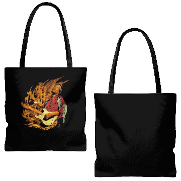 Discover Vintage Jimi Hendrix Tote Bags (AOP)