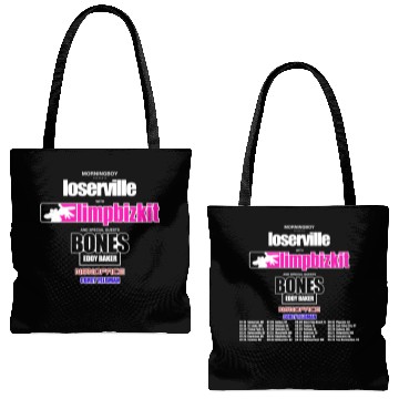 Discover Limp Bizkit - 2024 Loserville Tour Double Sided Tote Bags (AOP)