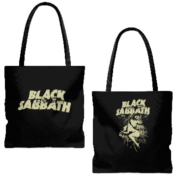 Discover Band Black Sabbath Music 90s Tote Bags (AOP)