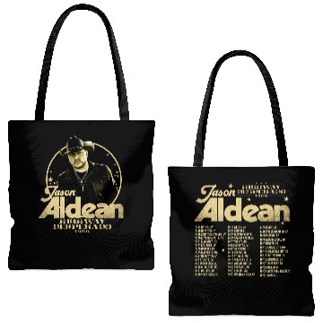 Discover Jason Aldean Highway Desperado Tour 2024 Double Sided Tote Bags (AOP)