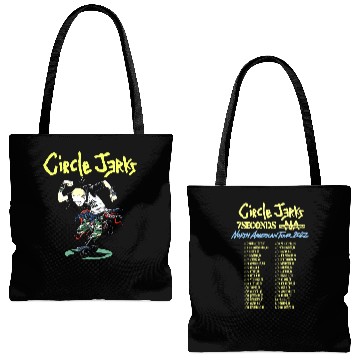 Discover Circle Jerks new  2022 tour Tote Bags (AOP)