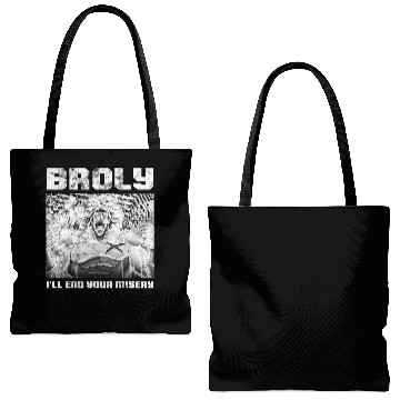 Discover Broly X Core - Dragonball Z - Tote Bags (AOP)