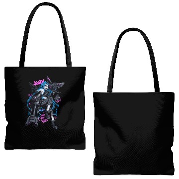 Discover Jinx Arcane Double Sided Tote Bags (AOP)