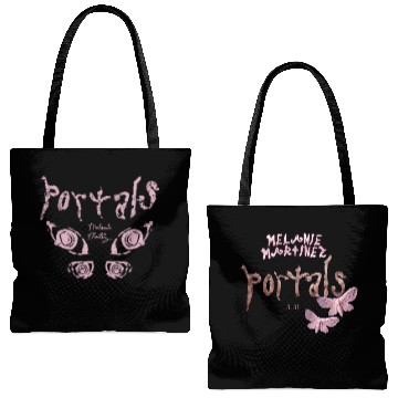 Discover 2024 New Melanie Martinez Graphic Printed Zip-up Double Sided Tote Bags (AOP) Gift For Fans