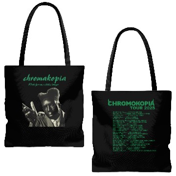 Discover Rapper Tyler The Creator Chromakopia Tour 2025 Tote Bags (AOP)