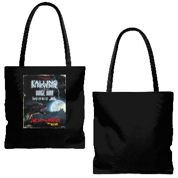 Discover Falling In Reverse Tour 2022 Tote Bags (AOP)