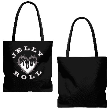 Discover Jelly Roll son of a sinner cowhide Tote Bags (AOP) country