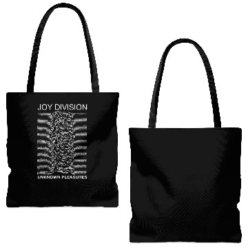 Discover Joy Division Unisex Hooded Top: Unknown Pleasures Tote Bags (AOP)