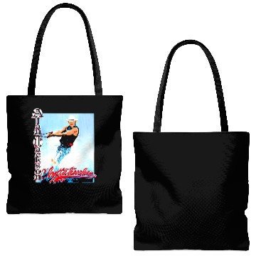 Discover 1992 Alan Jackson Way Down Yonder On The Chattahoochee Tote Bags (AOP)