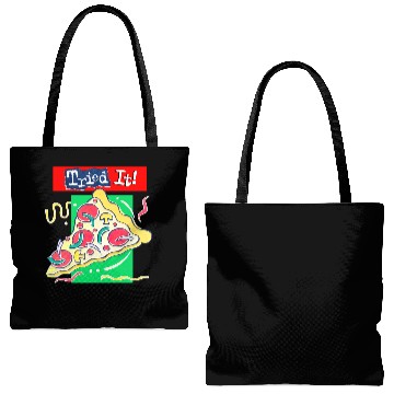 Discover Delta Pizza Hut Pepsi Tote Bags (AOP) vintage 1990s