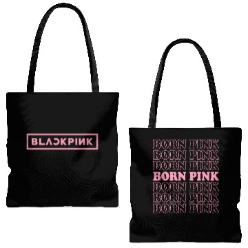 Discover Black Pink Born Pink World Tour 2022 Tote Bags (AOP)