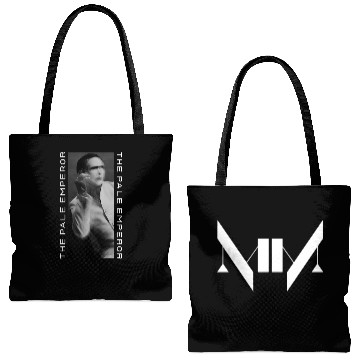 Discover Marilyn Manson Unisex Tote Bags (AOP): The Pale Emperor
