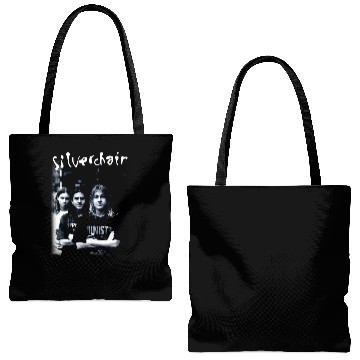 Discover Silverchair Grunge Band Tote Bags (AOP)