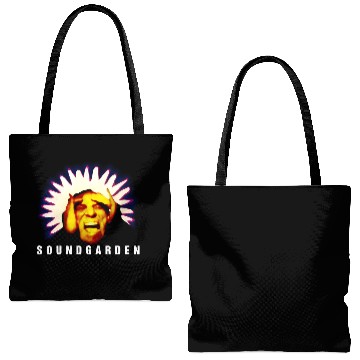 Discover Vtg Soundgarden 1994 Black Hole Sun Superunknown Album Promo Tote Bags (AOP)