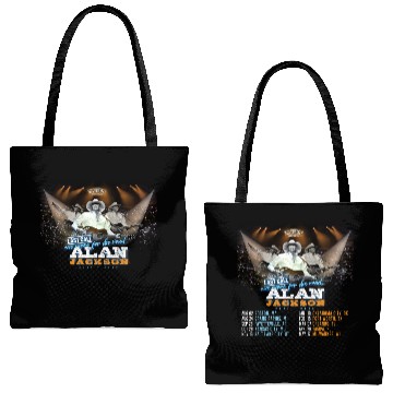 Discover Alan Jackson Last Call One More For The Road Tour 2024-2025 Tote Bags (AOP) Gift